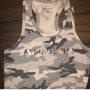 Pure Barre camo tank